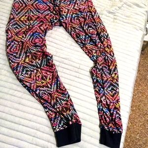 Multi -colored joggers